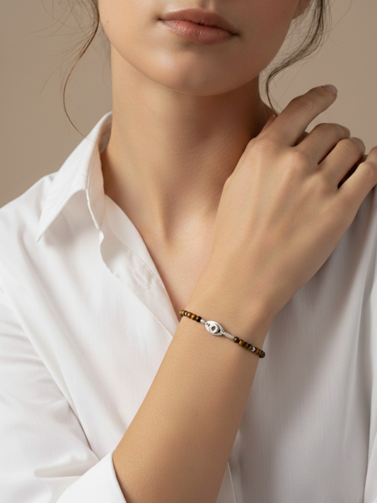 Bracelet Gemoria Oeil de Tigre