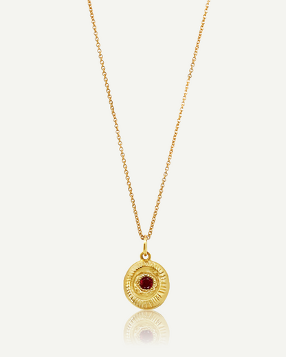 Collier Matia Vermeil Rubis