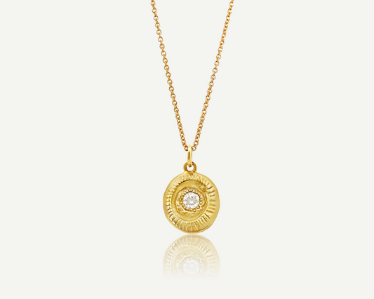 Collier Matia Vermeil diamant