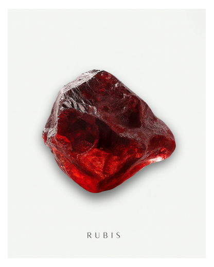Collier Matia Vermeil Rubis