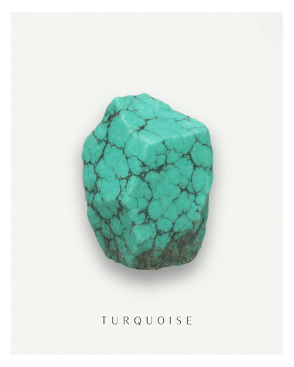 Collier Thalassa Turquoise et or