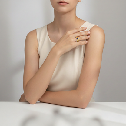 Bague Sillage Lapis lazuli