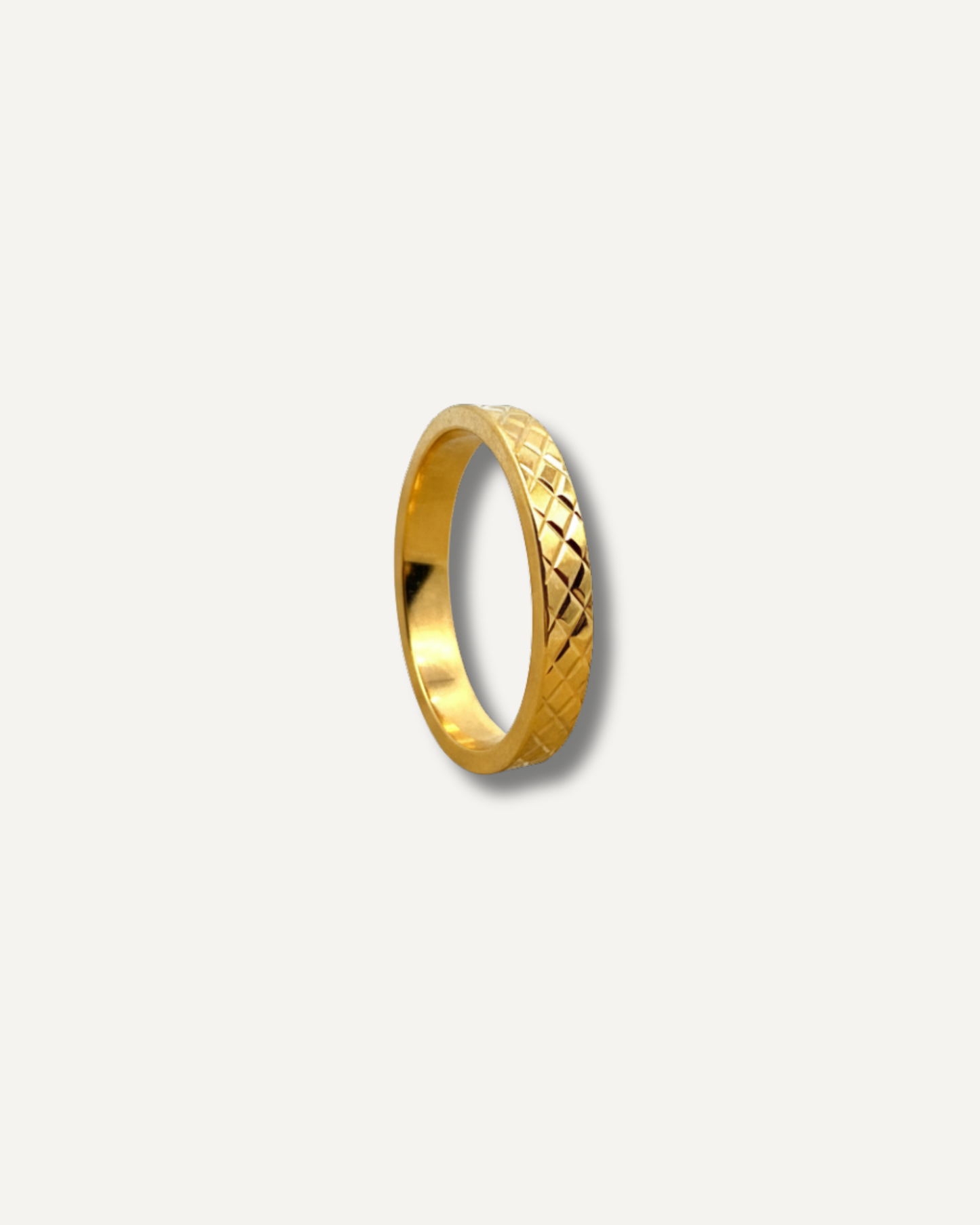 Bague Sillage – Anneau Plaqué Or