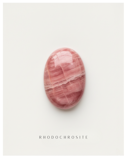 Bracelet Sillage Rhodochrosite, Plaqué Or