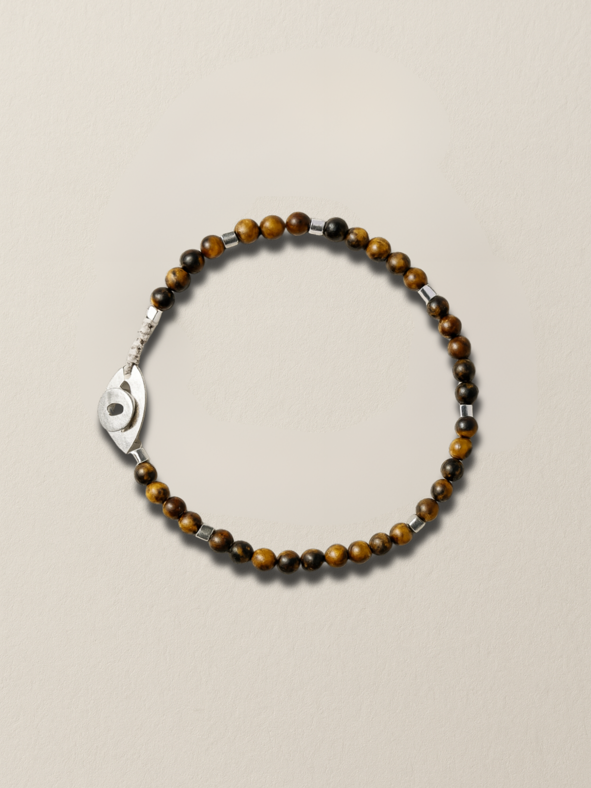 Bracelet Argent Oeil de Tigre