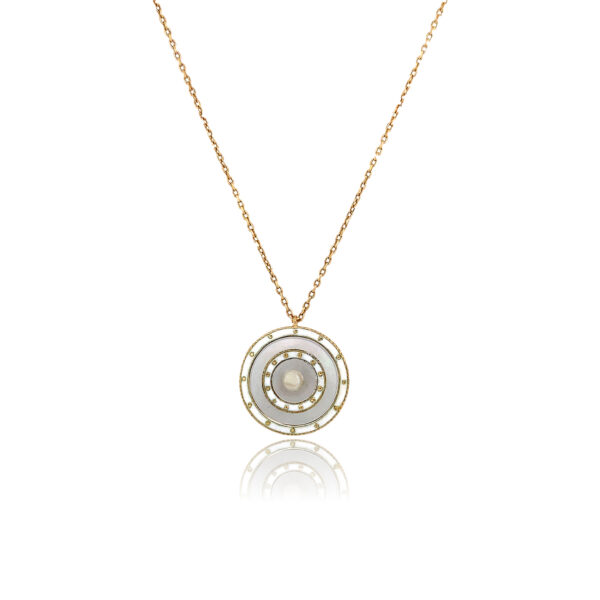 Collier Upcyclé Nacre et Émail Jana*