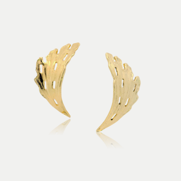 Boucles d'Oreilles Clips Gingko